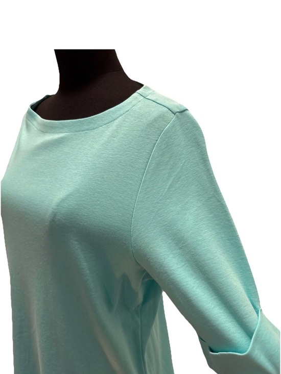 Style & Co Women's Aqua Blue Short Sleeve 100% Cotton Top, Size 2X, NWT - Picture 7 of 15